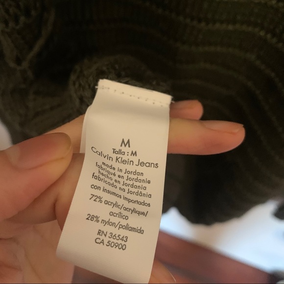 Calvin Klein Jeans Ripped Sweater - Picture 3 of 6